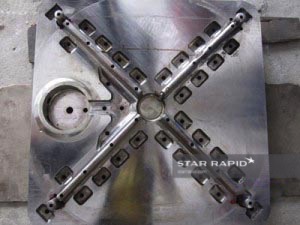 Pressure Die Casting Mold In H13 Hardened To 42HRC at Star Rapid