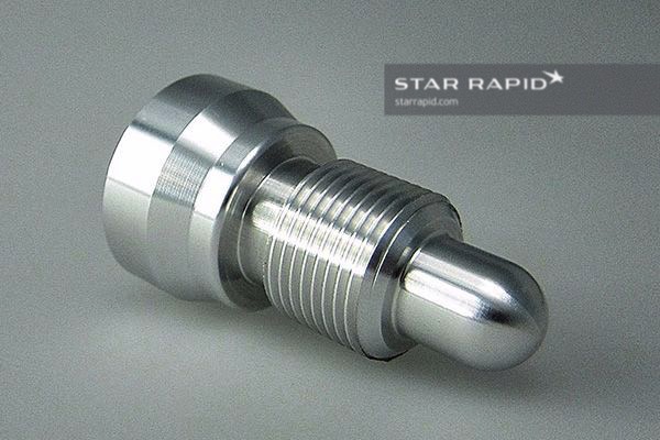CNC machined turned parts image at Star Rapid