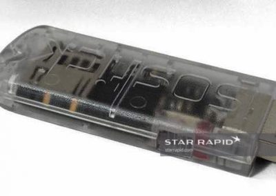 Innovative USB Flash Drive Housing Made with Rapid Plastic Injection Molding