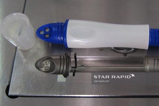 foot care parts blue