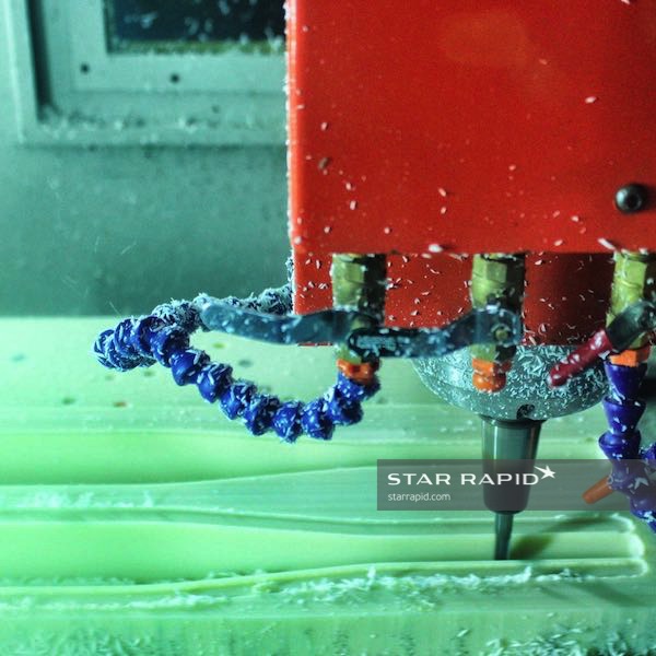 CNC milling of ABS material