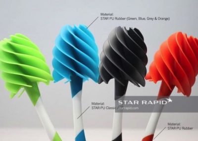 Duku Designs Loo Blade Prototype made with Polyurethane Vacuum Casting