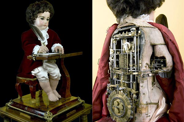 Early automata by Jaquet Droz