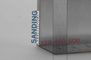 Aluminum sanding processes