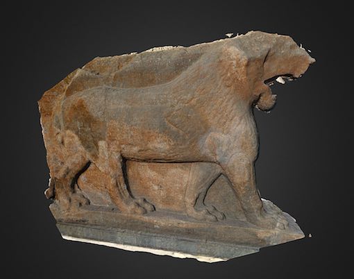 Lion of Mosul recreated with photogrammetry
