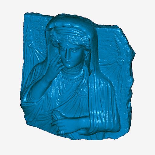 3D scan of Palmyra relief