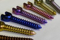Screws made from anodizing aluminum