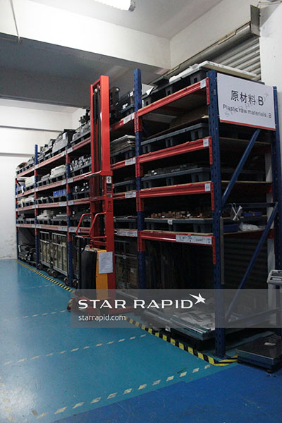Approved material awaiting manufacture at Star Rapid