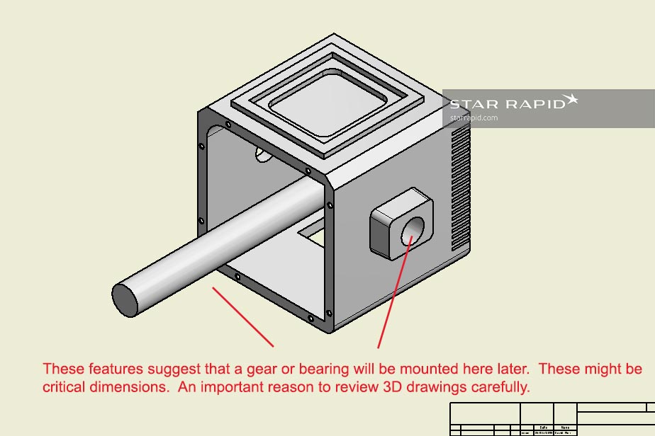 Understanding a critical dimension in a 3D CAD model