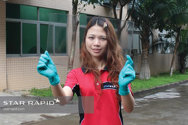 Vapor polishing at Star Rapid gives clear results