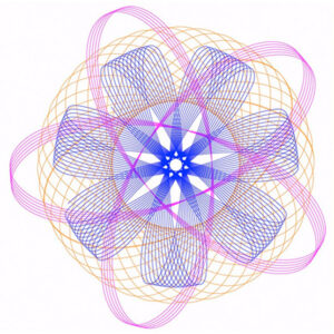 Example of Spirograph design