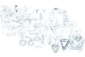 Design sketches for ASHA medical tester
