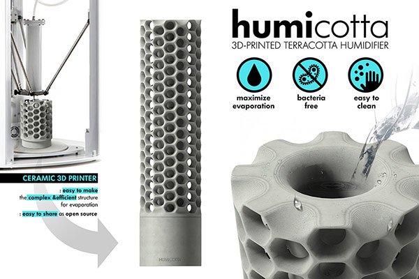 Humicotta humidifier and air filter