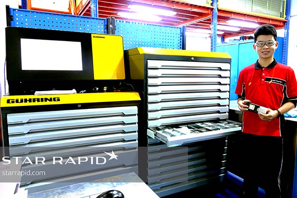 Star Rapid's new Guhring tool vending machine