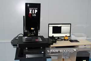 SmartScope ZIP Lite 300 optical comparator in Star Rapid QC lab