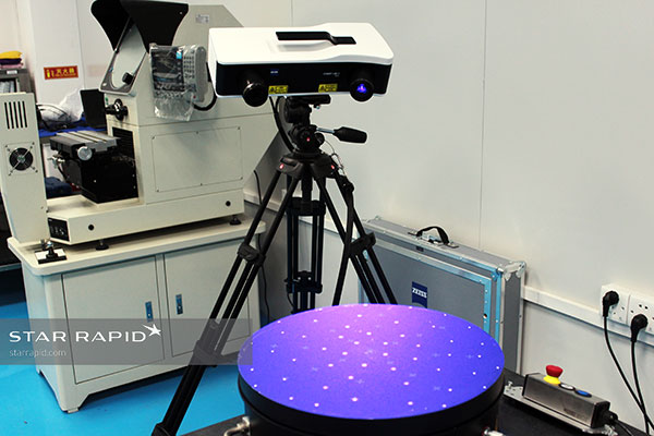 Zeiss 3D LED scanner in use at Star Rapid