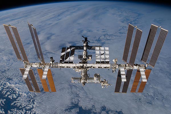 View of the ISS, from NASA