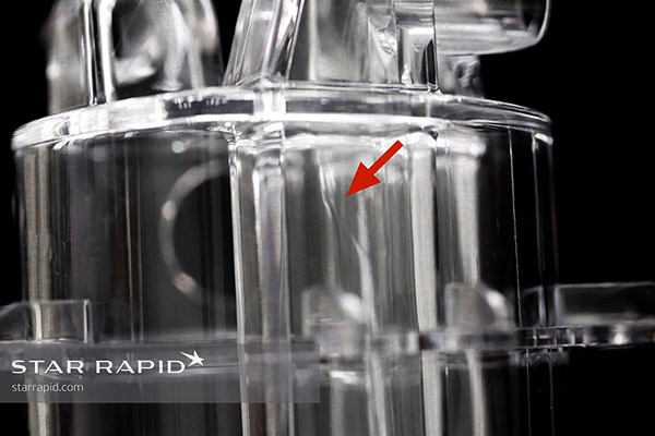 Closeup image of lake mark on marco beverage container at Star Rapid