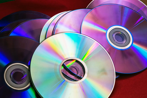 Image of stack of CDs