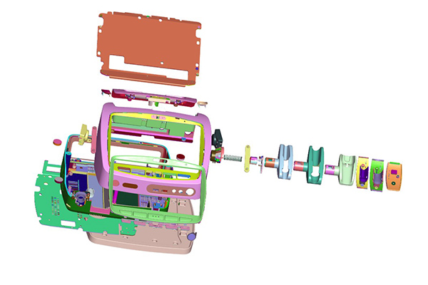 Exploded part assy, visionflex at Star Rapid