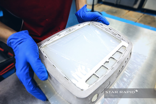 Secondary mold for over molding