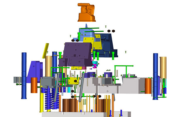 Nedap exploded mold tool at Star Rapid