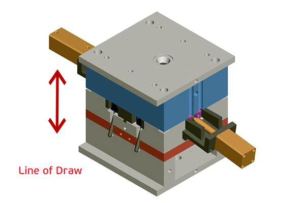 Mold assembly CAD image from Star Rapid