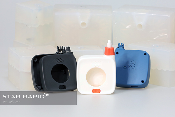 Okio rapid prototypes made with polyurethane vacuum casting
