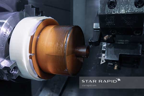 Finish turning of Biorep part at Star Rapid