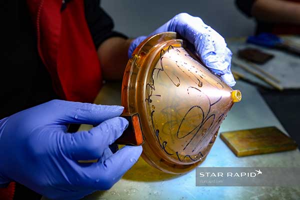 Wet Sanding at Star Rapid
