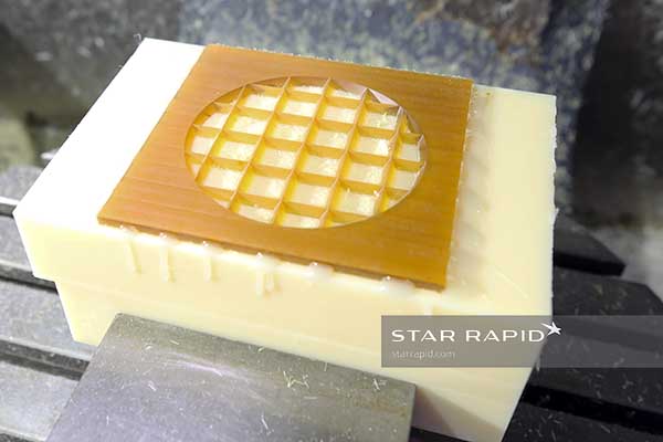 Cell separator being milled at Star Rapid