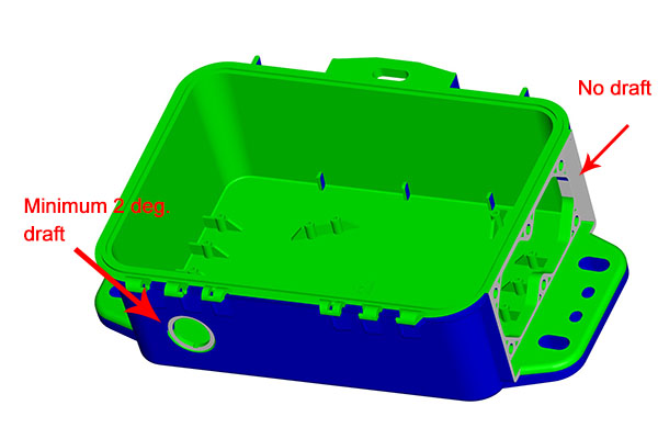 FieldKit draft angle detail