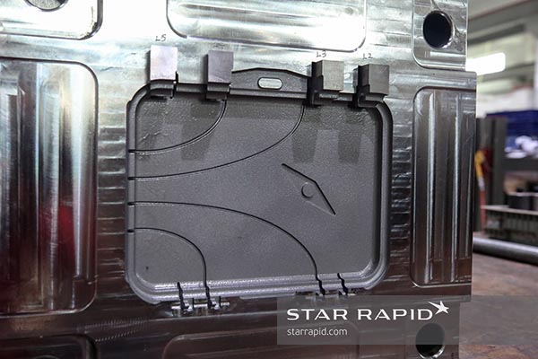 Detail of MoldTech surface texture for FieldKit
