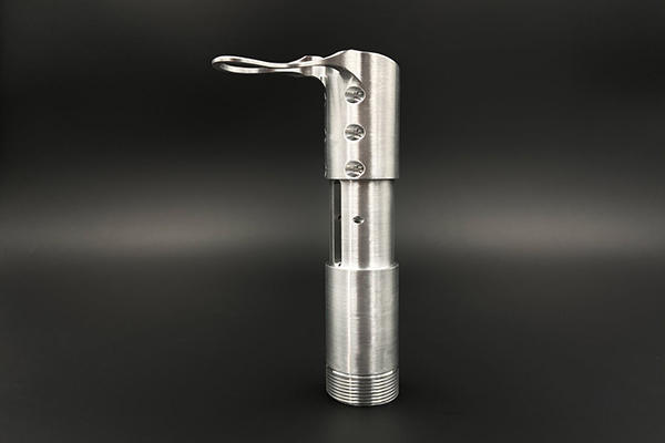 A complex part made with 5-axis CNC mill at Star Rapid.