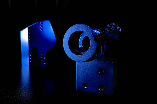 Anodized aluminum prototypes machined at Star Rapid