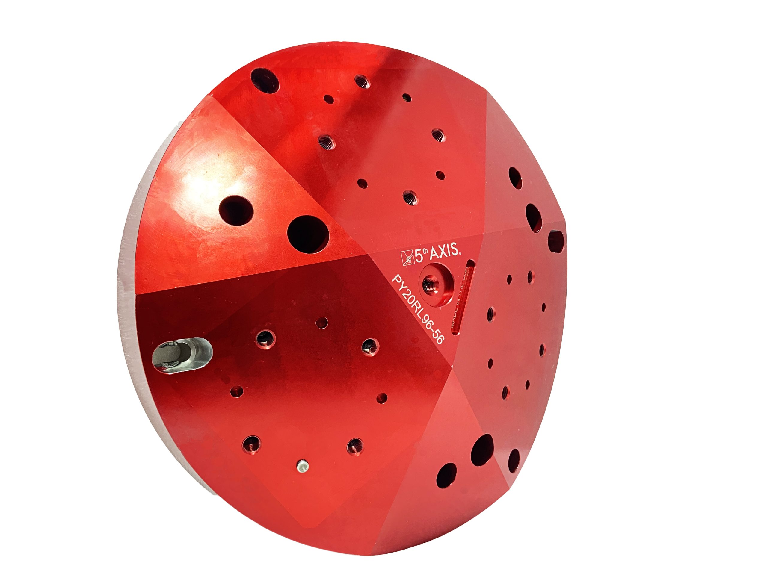 Computer drawing of a red tool