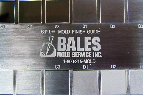 Bales brand surface texture