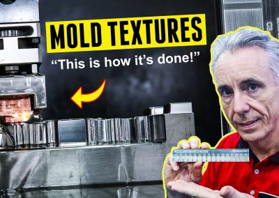 5 Methods for Applying Textures to Plastic Injection Mold Tools